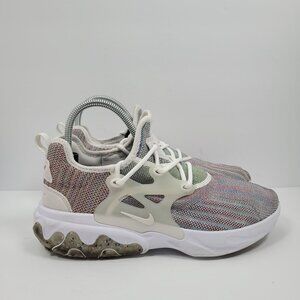 Nike 9 React Presto Flyknit Men's Multicolor Running Shoes CN1709-100 US Size 10